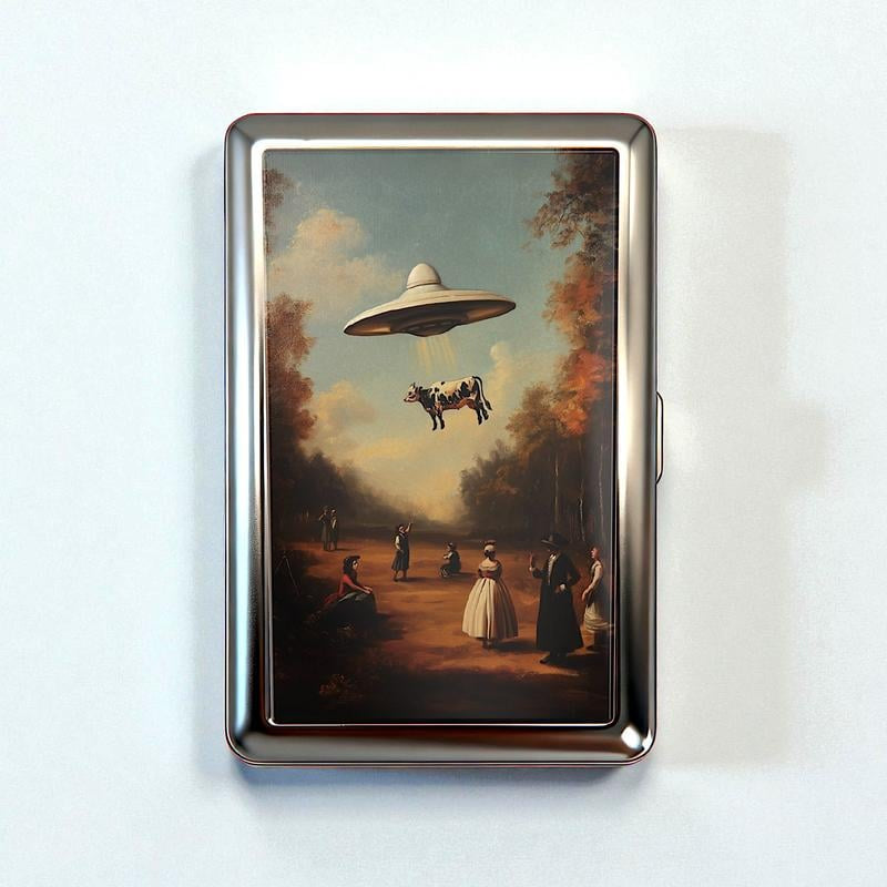 Retro Art Deco kovinski etui z RFID za kartice | RETROCARD
