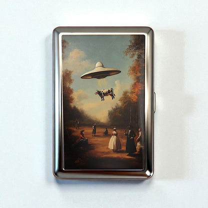 Retro Art Deco kovinski etui z RFID za kartice | RETROCARD