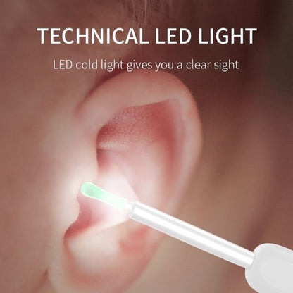 "1+1 brezplačno 🎁✨" 👂👂📱 Vidite, kar počnete! EARSCAN HD vizualni čistilec ušes – 📹1080P kamera, 💡6 LED luči, 📲slika v živo na telefonu