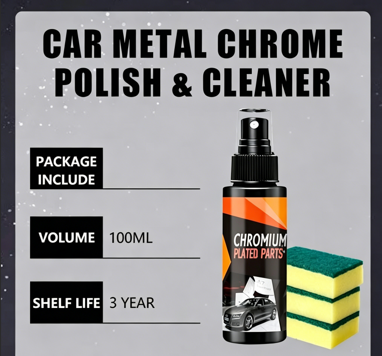 “1+1 ingyen 🎁✨”🔥50% Kedvezmény✨ Fém- és krómpolírozó paszta – 🚗 rozsda- és oxidációeltávolító, 🛡️ tartós védőréteggel – autóba és otthonra
