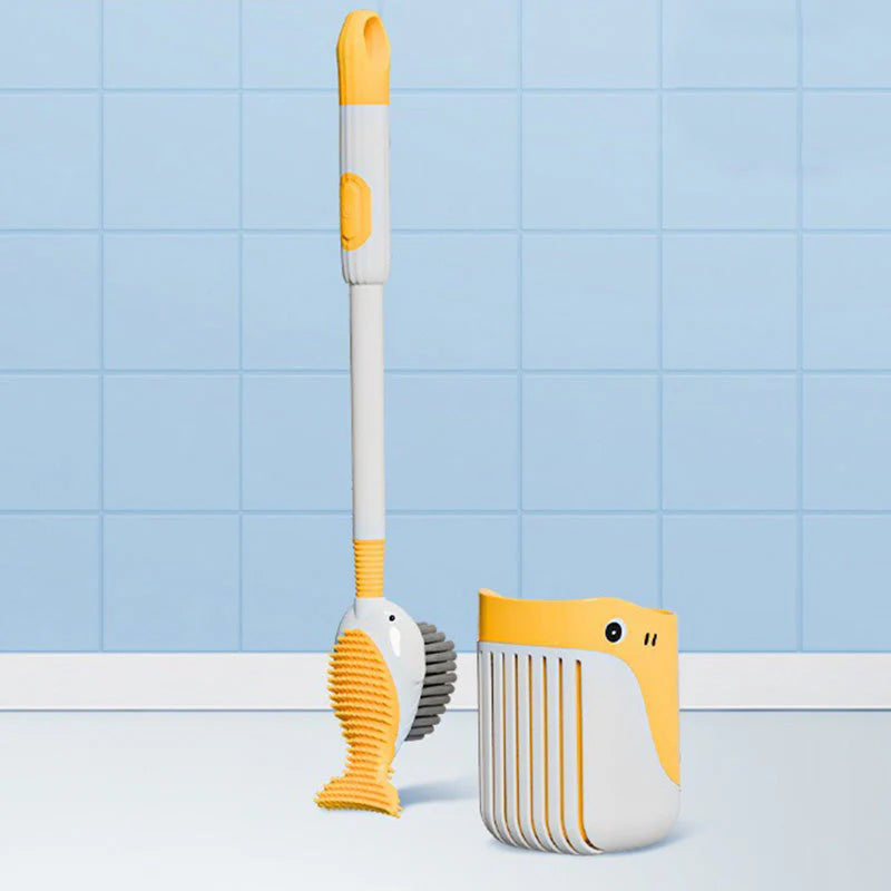 🔥50% Kedvezmény🏷️🎨Több színben kapható🧹 Falra szerelhető WC tisztítókefe 🚽 beépített tisztítószer-tartállyal 🌈 4 színben – praktikus és helytakarékos