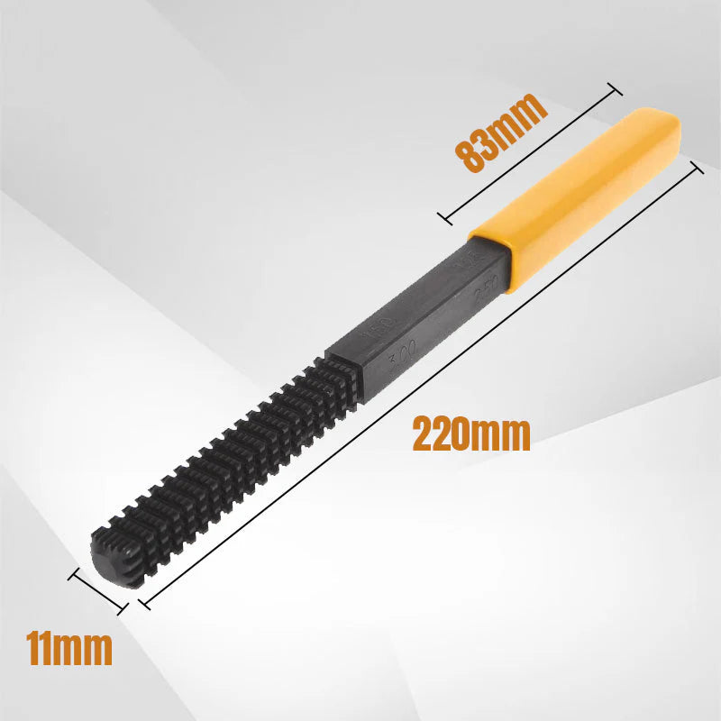 🔥50% Kedvezmény🏷️🔩 Menetjavító reszelő – 8 különböző menetlépcsőhöz, 🛠️ 45# szénacélból, 🔧 kényelmes ergonomikus markolattal