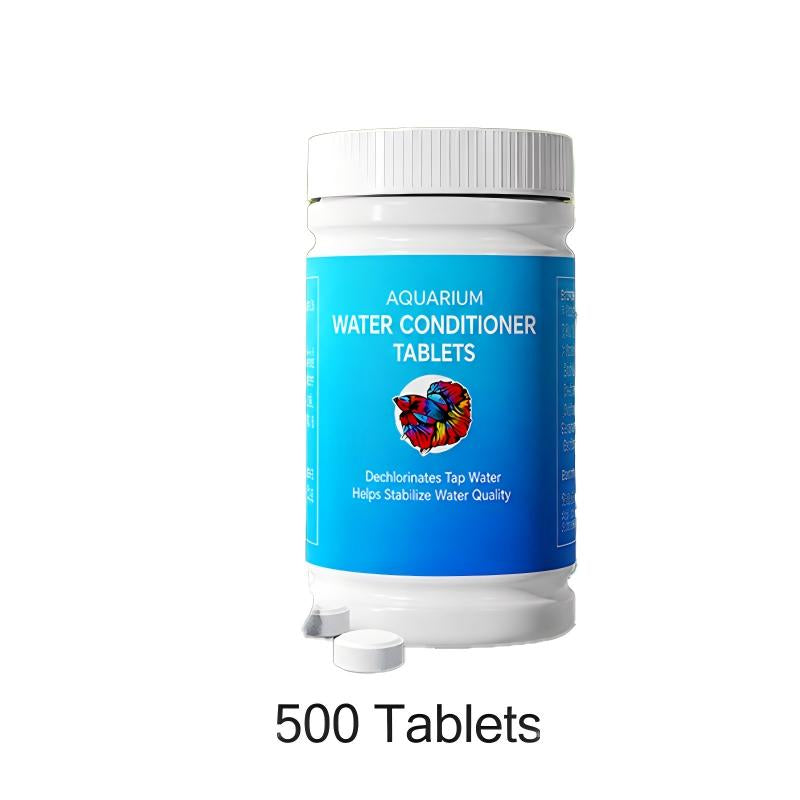🔥50% Kedvezmény🏷️🐟 Akváriumi klórmentesítő vízkezelő tabletta – ⚡ gyors oldódás, 🧴 stabilizálja a vizet – díszhalak otthoni akváriumához