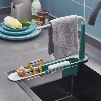 🔥50% popust🏷️🧼 Nastavljiv kuhinjski odtočni sistem – 🍽️ večnamenski, 📏 prilagodljiv, 🏠 urejena kuhinja