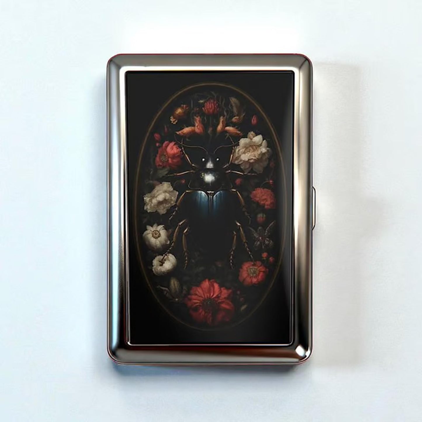 Retro Art Deco kovinski etui z RFID za kartice | RETROCARD