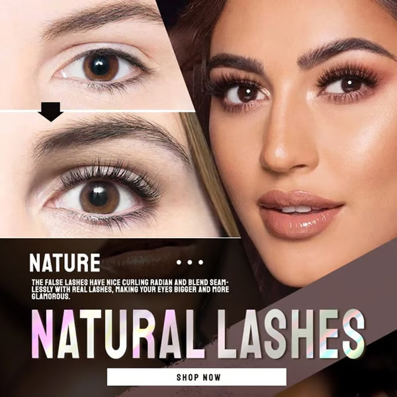 Samolepilne ponovno uporabne umetne trepalnice | LASHGLAM