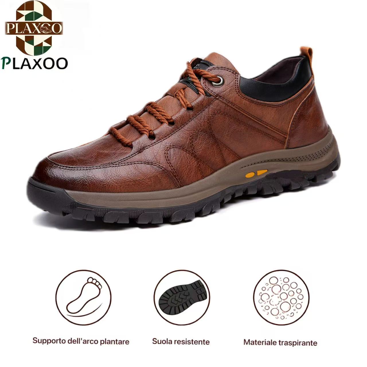 Plaxoo® | Sconto del 50% per un periodo limitato! Stivaletti ortopedici in vera pelle per alleviare l'affaticamento e il gonfiore dei piedi ✨