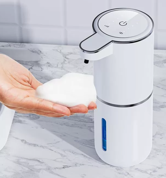 ⏰ Korlátozott ideig érvényes ajánlat 👐 Intelligens, ⚡ 4 sebességes habos kézmosó adagoló – 💧 érintésmentes, antibakteriális, 🚿 könnyen tölthető