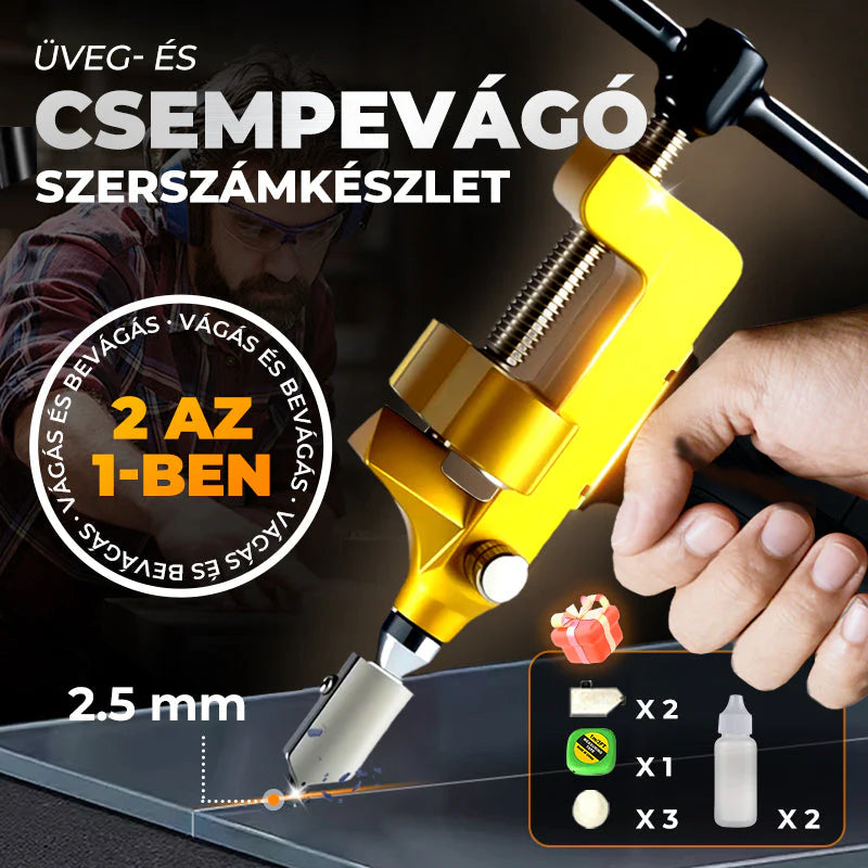 "1+1 brezplačno 🎁✨"   🔧 Komplet orodij za rezanje stekla in ploščic – ✨ 3 v 1, 🛠️ natančni rezi, 💪 trpežen