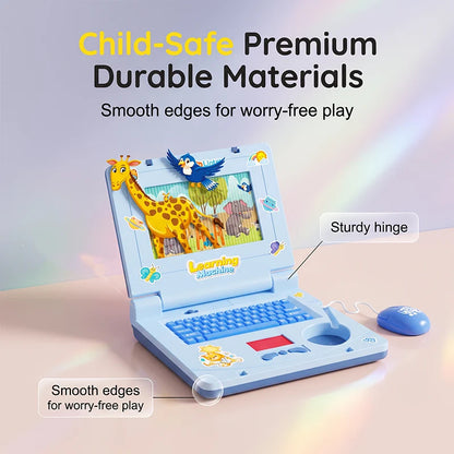 Interaktivni izobraževalni otroški prenosni računalnik | KIDLAPTOP