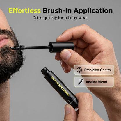 🔥50% Kedvezmény🏷️🧔 Azonnali szakáll- és szemöldökfesték, 🖤 természetes fekete pigmenttel, ✨ kompakt, 12 ml-es kiszerelésben – utazáshoz is ideális