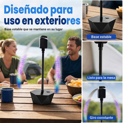 🔥50% popust🏷️🪁 Prenosni električni odganjalnik muh – brez kemikalij 🪫 USB polnjenje 🧺 zložljiva zasnova 🍽️ univerzalna uporaba za obroke