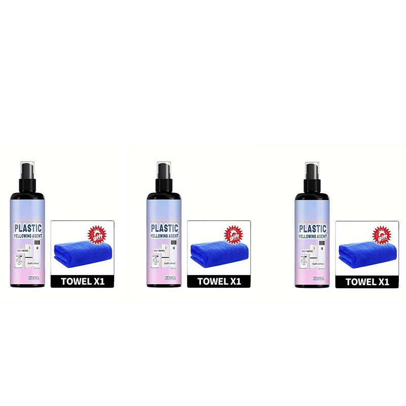 “1+1 ingyen 🎁✨”🔥50% Kedvezmény🏷️🧼 Többcélú műanyag-sárguláseltávolító spray – ✨ visszaadja a fehér műanyagok eredeti fényét, 🛡️ oxidáció és szennyeződés ellen