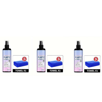 “1+1 ingyen 🎁✨”🔥50% Kedvezmény🏷️🧼 Többcélú műanyag-sárguláseltávolító spray – ✨ visszaadja a fehér műanyagok eredeti fényét, 🛡️ oxidáció és szennyeződés ellen