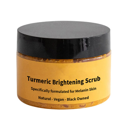🔥50% Kedvezmény🏷️✨ Természetes kurkuma testradír, 🌊 tengeri sóval, 🌿 jojobaolajjal és E-vitaminnal – arcra és testre
