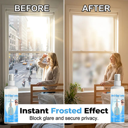 ⏰ Korlátozott ideig érvényes ajánlat 🎁🪟 Egyirányú adatvédelmi ablakspray, 🛡️ kíváncsi tekintetek ellen, ☀️ tükörhatással – otthonra, autóba, irodába