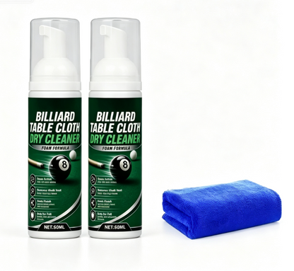 "1+2 brezplačno 🎁✨"🎱 Penasti čistilec za biljard – ✨ globinsko čiščenje, 🧼 nežen do tkanine – 60 ml