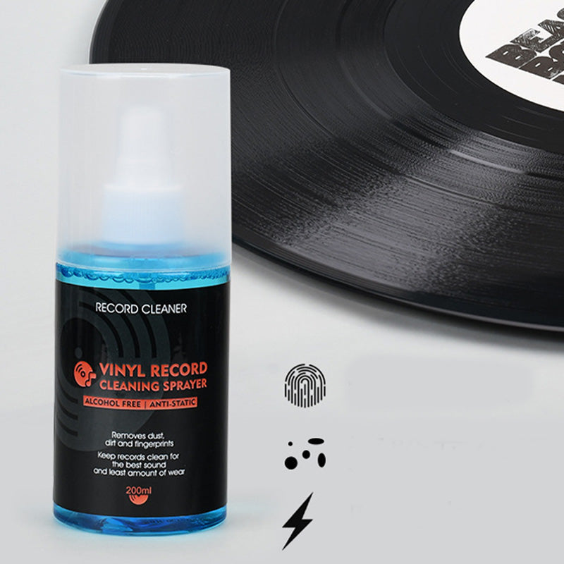 Antisztatikus tisztító spray hanglemezekhez