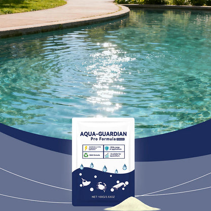 🔥 50% Kedvezmény 🔥 Kettőt vásárolva egyet ingyen kapsz 🎁🐠 Tenyérnyi, 💧 kristálytiszta akvárium, 🔋 gyors hatású víztisztító por – Aqua Guardian Pro Formula