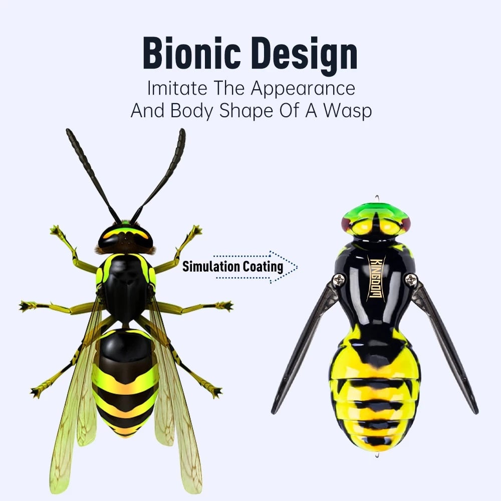 Bionična vaba Bionic Wasp za površinski ribolov | WASPLURE