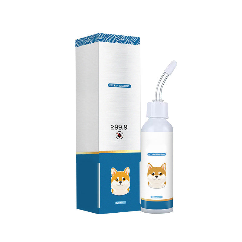🔥50% Kedvezmény🏷️🐕🐱 Védd meg a szőrös barátod fülét! Kisállat fültisztító folyadék – 🌿növényi kivonatok, 🧪tudományos formula, 👂ergonómikus szilikoncsúcs