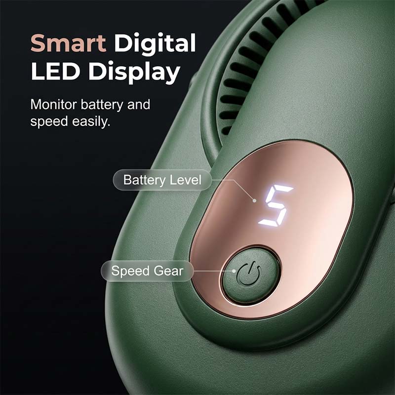 🔥50% popust🌬️ Hladite se kjerkoli! 4-v-1 prenosni hladilni ventilator – 🎚️5 hitrosti, 📟LED zaslon, 🔋Type-C polnjenje