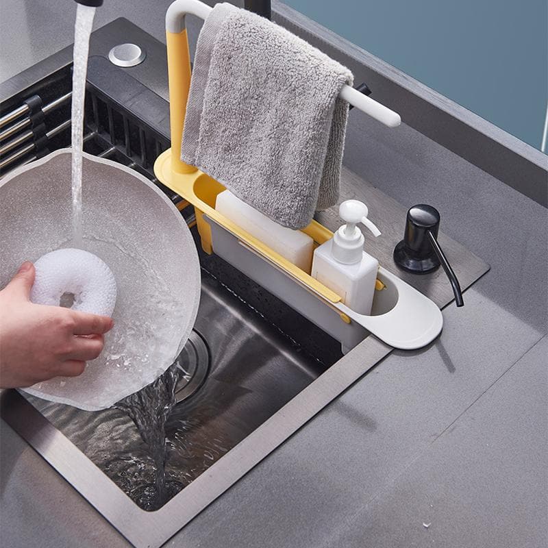 🔥50% popust🏷️🧼 Nastavljiv kuhinjski odtočni sistem – 🍽️ večnamenski, 📏 prilagodljiv, 🏠 urejena kuhinja
