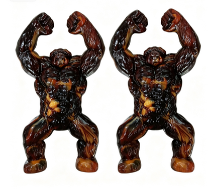 “1+1 ingyen 🎁✨”  🔥50% Kedvezmény🏷️🦍 Gorilla alakú rágójáték kutyáknak – 💪 tartós, élelmiszer-minőségű nylonból, 🦷 szájápoló hatással