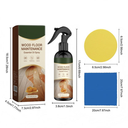 “1+2ingyen 🎁✨”⏰ Korlátozott ideig érvényes ajánlat 🎁🪵 Természetes méhviaszos fa padló ápoló spray – ✨ fényvisszaállítás, 🛡️ védőréteg – tömör, laminált és bambusz padlóhoz