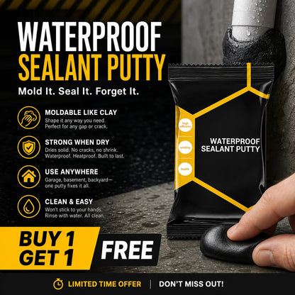 Neprepustna tesnilna masa za luknje in cevi | SEALPUTTY