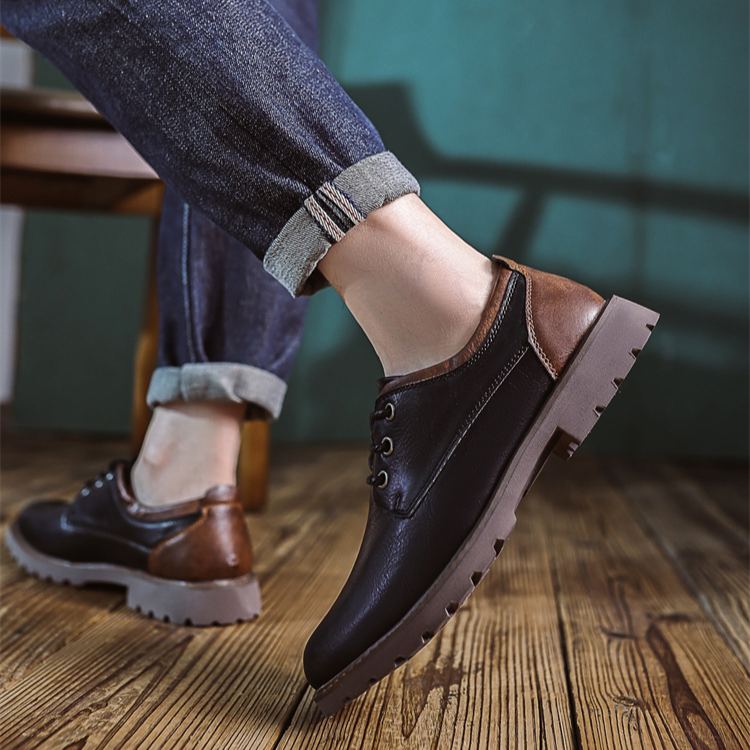 Plaxoo® | (sconto del 50% + calzini omaggio del valore di 20 €) Scarpe casual in vera pelle 🥿 | Suola spessa e antiscivolo, supporto dell'arco plantare, resistenti.