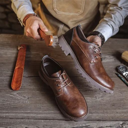 Plaxoo® | (sconto del 50% + calzini omaggio del valore di 20 €) Scarpe casual in vera pelle 🥿 | Suola spessa e antiscivolo, supporto dell'arco plantare, resistenti.