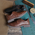 Plaxoo® | (sconto del 50% + calzini omaggio del valore di 20 €) Scarpe casual in vera pelle 🥿 | Suola spessa e antiscivolo, supporto dell'arco plantare, resistenti.