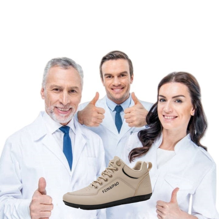 Plaxoo® | Offerta limitata: 50% di sconto!Stivali alti in pelle vera, unisex per uomini e donne!Sono scarpe ortopediche con supporto plantare ergonomico, suola antiscivolo e comodissime da indossare