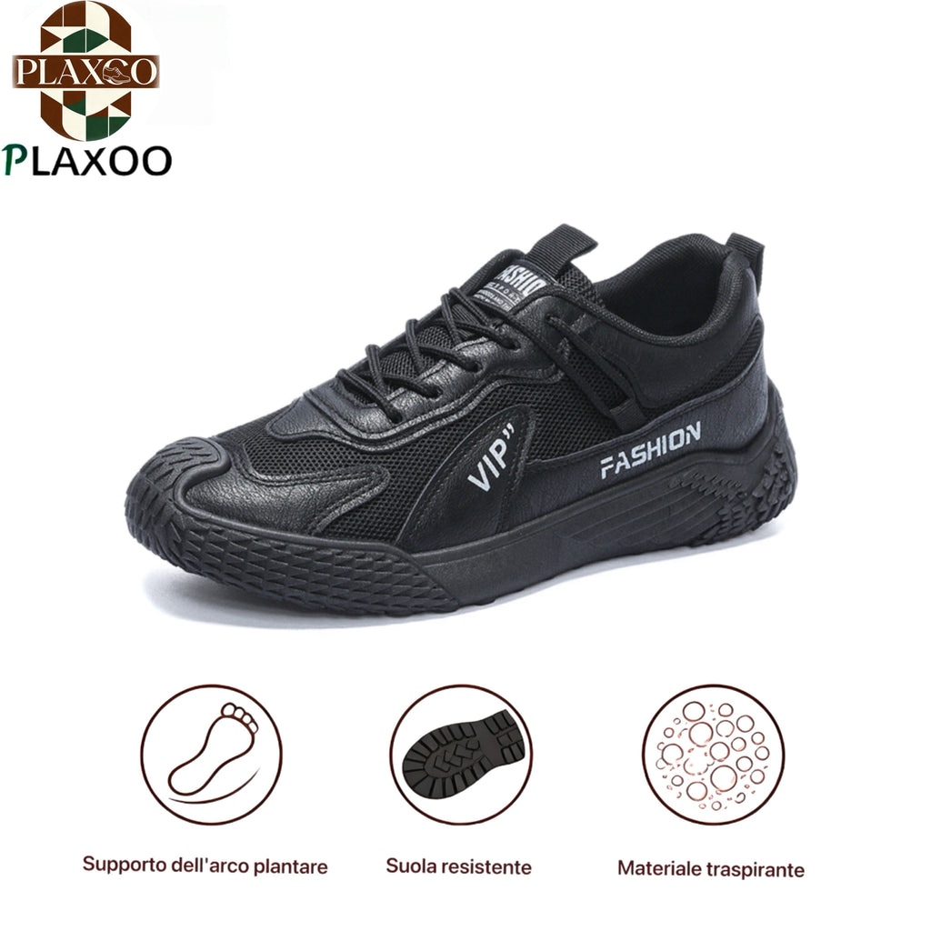 Plaxoo® |  Calzini omaggio del valore di 20 €! | Scarpe sportive ortopediche unisex 👞 Supporto ergonomico dell'arco plantare, suola antiscivolo, estremamente comode da indossare!