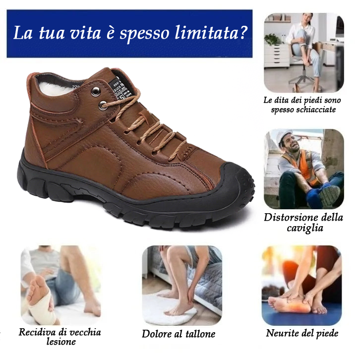 Plaxoo® |  Calzini omaggio del valore di 20 €! | Scarpe ortopediche unisex 👞 Supporto ergonomico dell'arco plantare, suola antiscivolo, estremamente comode da indossare!