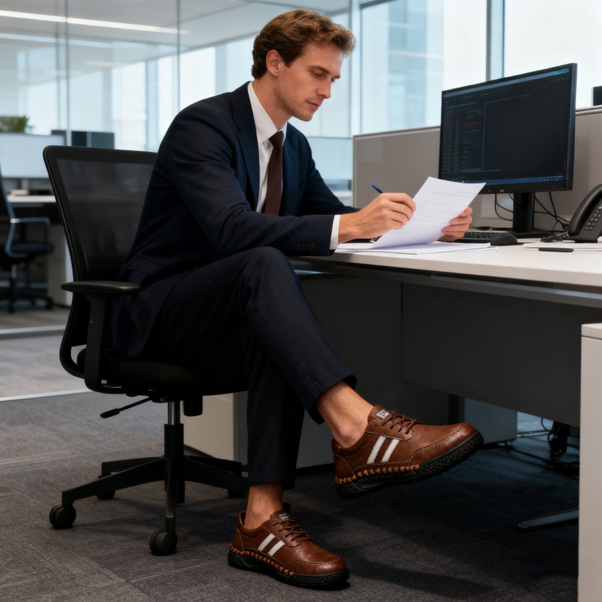 Plaxoo® |  Calzini omaggio del valore di 20 €! | Scarpe ortopediche unisex casual 👞 Supporto ergonomico dell'arco plantare, suola antiscivolo, estremamente comode da indossare!